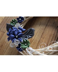 Couronne florale "Marine"