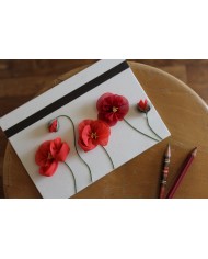 tableau mural "les Coquelicots"