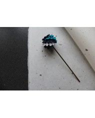 véritable pique à cheveux japonaise "Maiko" bleu