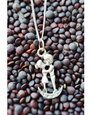 Collier amoureux argent