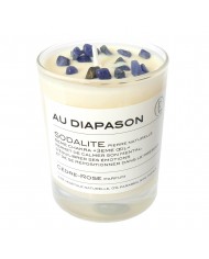 Bougie Sodalite parfum Cèdre rose BOUSO4811