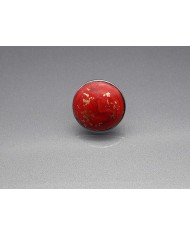 BAGUE RONDE ROUGE