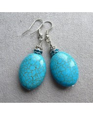 Collier Turquoise et Murano