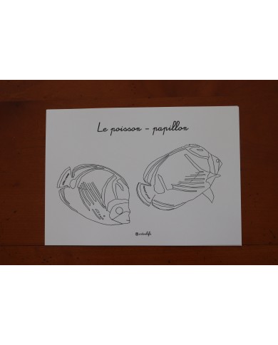Feuilles de coloriage "Animaux marins"