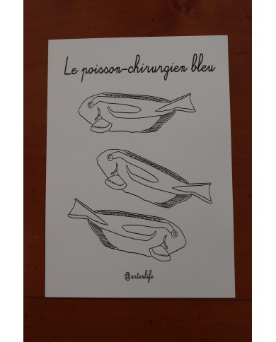Feuilles de coloriage "Animaux marins"