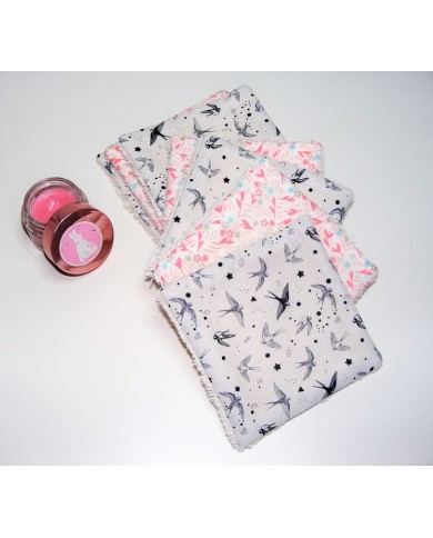 Lingettes lavables, Camille & Vanessa