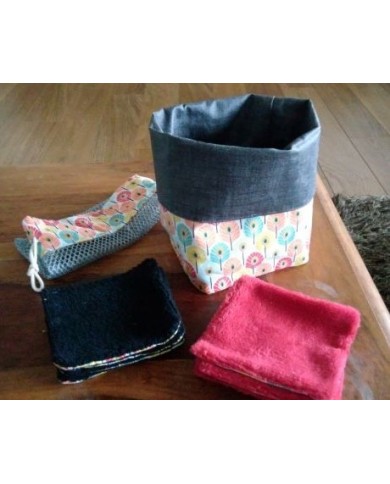 Panier et ses lingettes