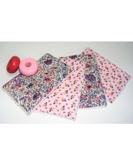 Lingettes lavables, Romane & Jade