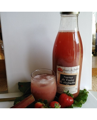 Nectar Fraise Rhubarbe 1L