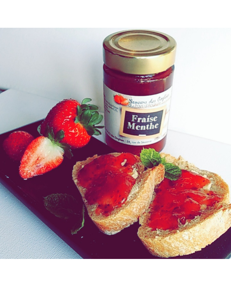 Confiture Fraise Menthe