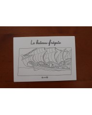 Feuilles de coloriage "Moyens de transport"