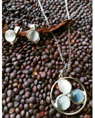 Parure Collier pierres