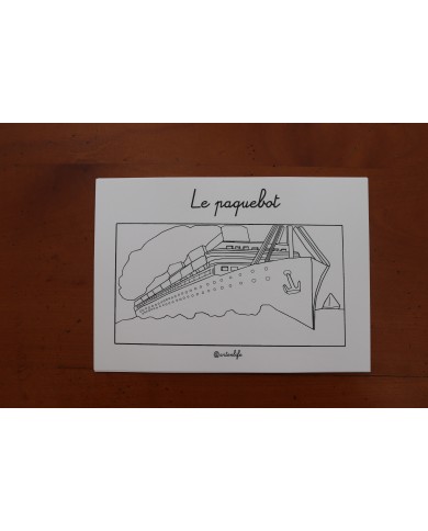 Feuilles de coloriage "Moyens de transport"