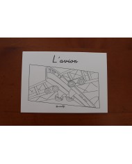 Feuilles de coloriage "Moyens de transport"