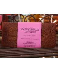 PAIN D'EPICES FIGUES 500G - 50% miel PAIN D'EPICES FIGUES 500G - 50% miel