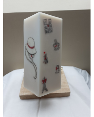 BOUGIE à la CIRE de COLZA