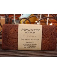PAIN D’ÉPICES NOIX 500G - MIEL 50% PAIN D’ÉPICES NOIX 500G - MIEL 50%