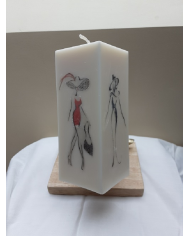 BOUGIE à la CIRE de COLZA