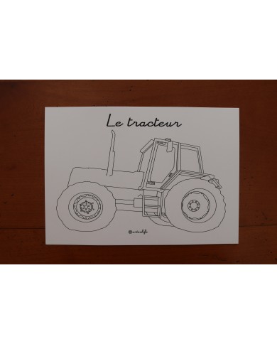 Feuilles de coloriage "Moyens de transport"