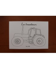 Feuilles de coloriage "Moyens de transport"