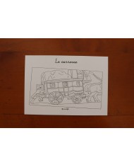 Feuilles de coloriage "Moyens de transport"