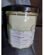 BOUGIE à la CIRE de COLZA PARFUMEE BOUGIE à la CIRE de COLZA PARFUMEE