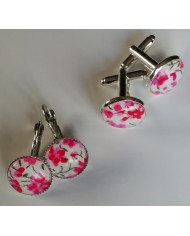 Dormeuses en liberty phoebe rose