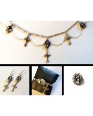 COFFRET "BELLE & REBELLE - LITTLE SKULL"