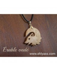 Érable + huile incolore
Œil et oreille en découpe