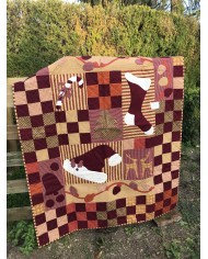 patchwork "La botte du Père Noël"