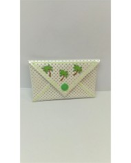 Pochette en Vinyl Laqué Perforé - Kids