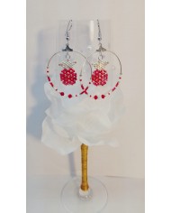 Ananas Boucles d'Oreilles  - Perles Délicas