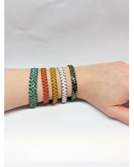 Bracelet "Provence" - tissé main perles Miyuki