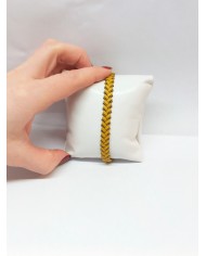 Bracelet "Canari" - tissé main perles Miyuki