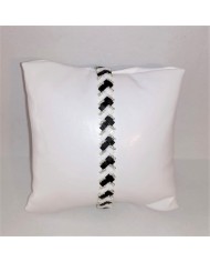 Bracelet Black & White - tissé main perles Miyuki