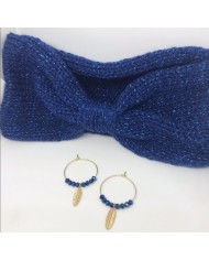  Pochette surprise de Noël Bleue scintillante