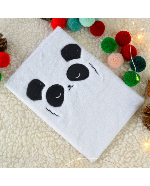 Bonnet peluché panda