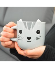 Mug chat gris Mug chat gris