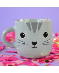 Mug chat gris Mug chat gris