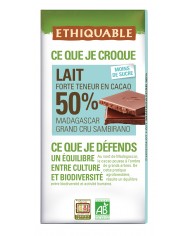 LOT DE 3 CHOCOLATS GRAND CRU