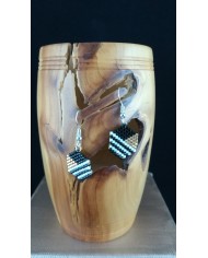 boucles d'oreilles Etain