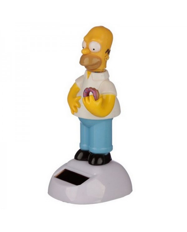 Figurine solaire Homer Simpson