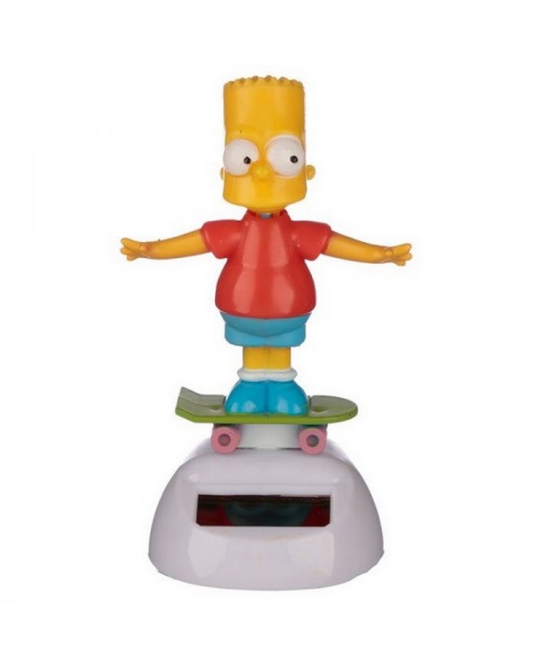Figurine solaire Bart Simpson
