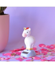 Figurine solaire Licorne Arc en ciel Figurine solaire Licorne Arc en ciel