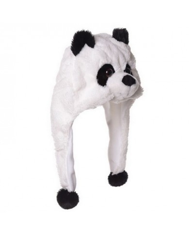 Bonnet peluché panda