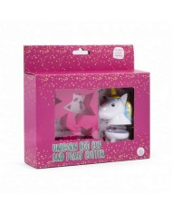 Set coquetier Licorne et coupe toast Etoile Set coquetier Licorne et coupe toast Etoile