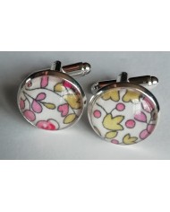 Dormeuses Liberty Eloïse rose