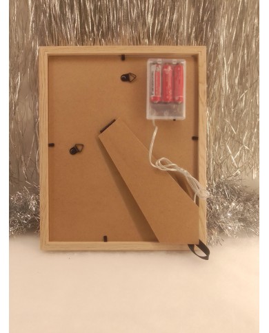 cadre lumineux : un souvenir de naissance à personnaliser