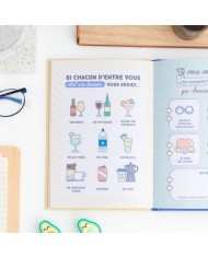 Set livre à personnaliser Amour + 2 stylos avocat Set livre à personnaliser Amour + 2 stylos avocat